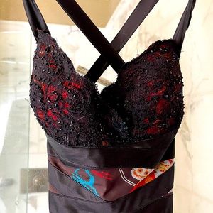 Cache formal dress, size 2 - multi-colored